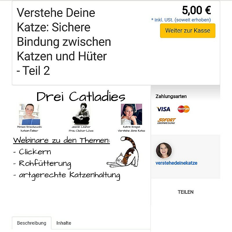 Screenshot elopage Kaufübersicht